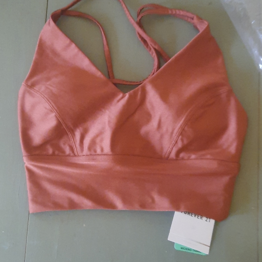 Forever 21 long line sportsbra top
